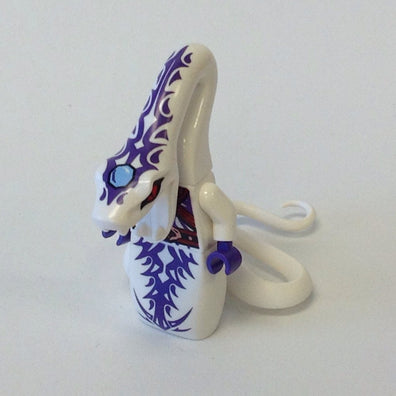 LEGO Minifigure-Pythor - White-Ninjago-NJO131-Creative Brick Builders